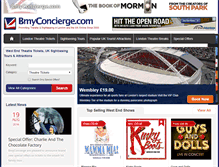 Tablet Screenshot of bmyconcierge.com